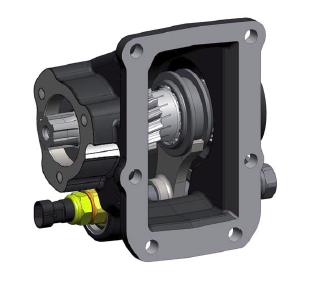 Коробка отбора мощности MITSUBISHI КПП M036-S5, M036-S6 OMFB