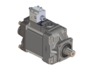Насос аксиально-поршневой ISO (75 куб см) OMFB PPV 90 SX (Vнастр.=75 см.куб. Pнастр.= 190 bar)