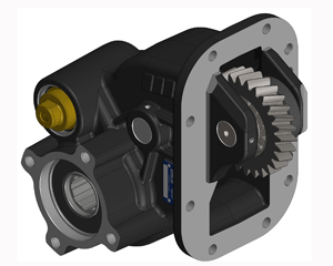 Коробка отбора мощности ISUZU КПП MZW6P FSR90 ISO OMFB
