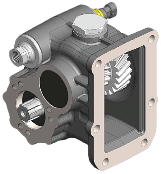 Коробка отбора мощности MITSUBISHI КПП M038-S5, M038-S6 OMFB 200Hm