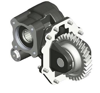 Коробка отбора мощности SCANIA КПП GR-905, GRS-905, GRS-895, GR-875 OMFB