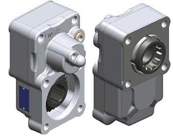 Коробка отбора мощности КПП ZF 6S/9S/16S ratio 1:1,35, 300 Hm ISO OMFB D3305460