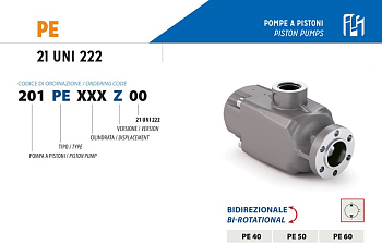 Насос аксиально-поршневой UNI (37 куб см) PE40 HydroCar/IPH