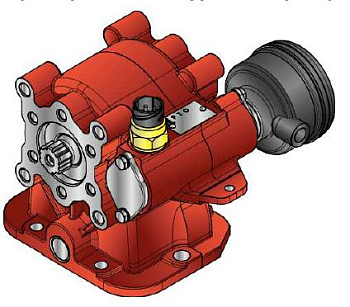 Коробка отбора мощности HYUNDAI КПП T60S6 Euro-5 HYDROCAR/IPH вакуум