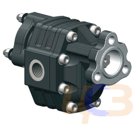 NPH-61 (105-023-00617) Насос шестеренчатый (коммунальная, строительно-дорожная техника) TANDEM UNI