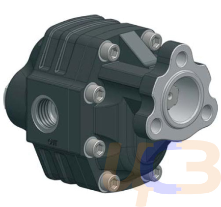 NPH-27 (105-011-00273) Насос шестеренчатый (коммунальная, строительно-дорожная техника) NPH-27 UNI O
