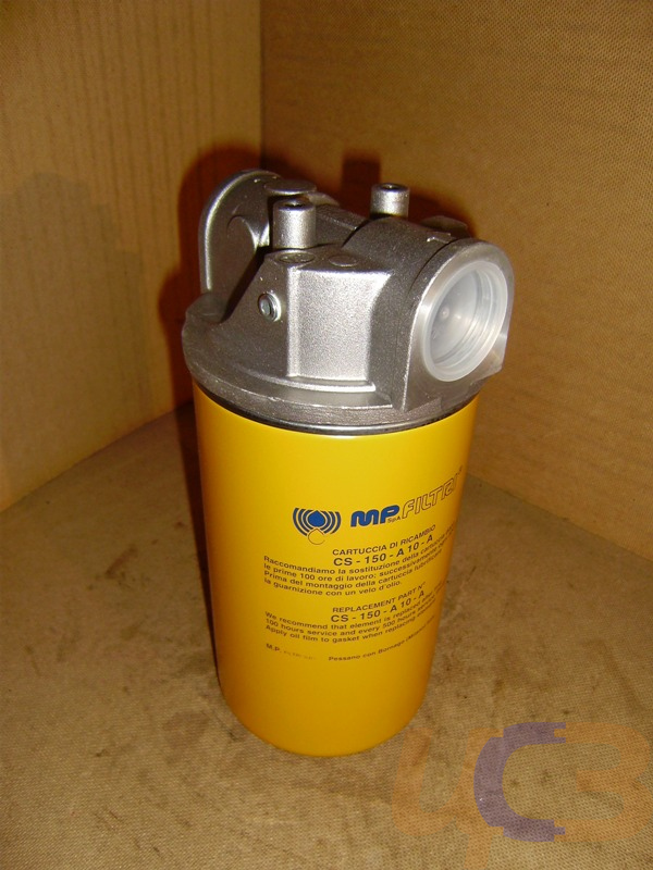Фильтр масляный картриджный в сборе (сменный масляный фильтр CS-150-A10-A) MP FILTRI