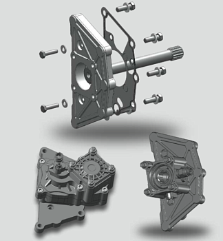 Вал отбора мощности ZF 12TX/16TX TRAXON HYDROCAR/IPH L-274 mm