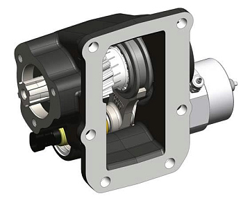 Коробка отбора мощности MITSUBISHI КПП M036-S5, M036-S6 OMFB вакуумное управление