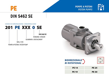 Насос аксиально-поршневой ISO (30 куб см) PE30 HYDROCAR/IPH HNBR