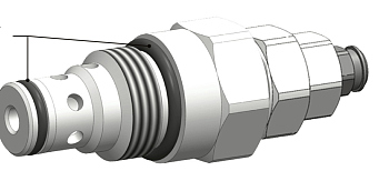 Клапан давления регулятора LS для насосов PPV90 OMFB 