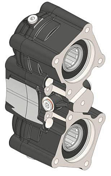 Коробка отбора мощности КПП ZF 9S/16S TWINPOWER D.68 R1.27 450NM ELIX OMFB