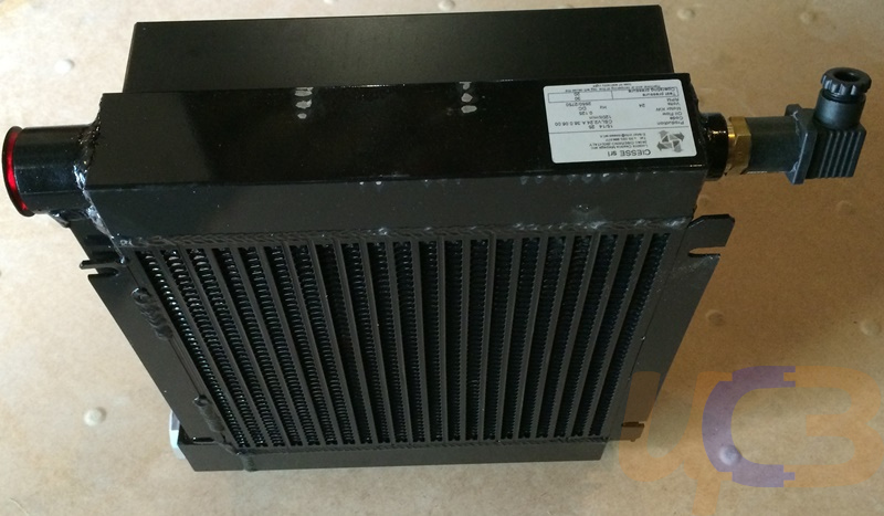 Маслоохладитель воздушный (теплообменник, теплообменный агрегат) до 120 л/мин CIESSE 24В 38 гр