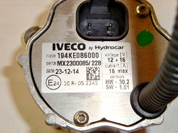 Набор элетроуправления КОМа KE086 HYDROCAR/IPH 12V